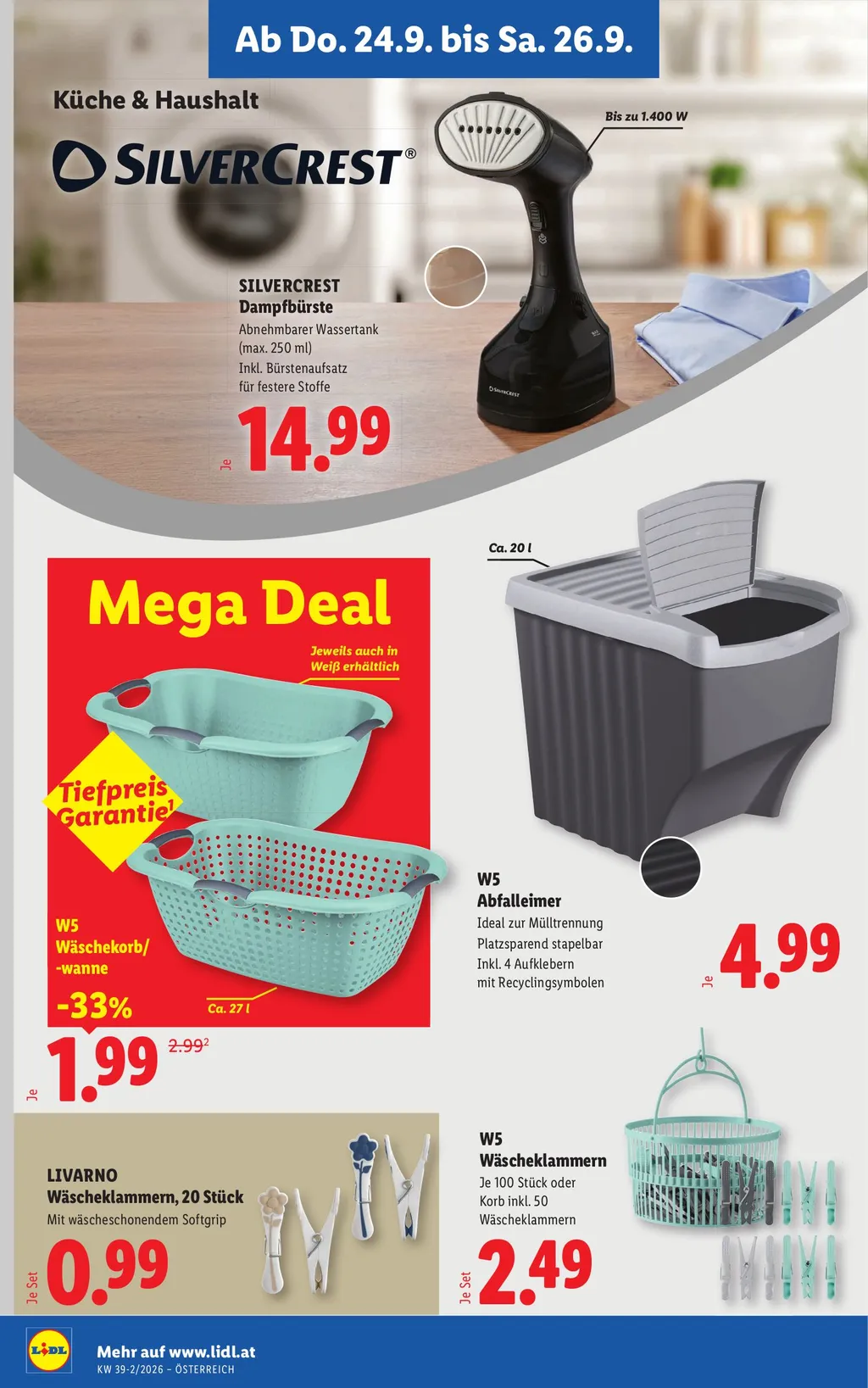 Lidl Flugblatt ab 24.09.2026 (Donnerstag)
