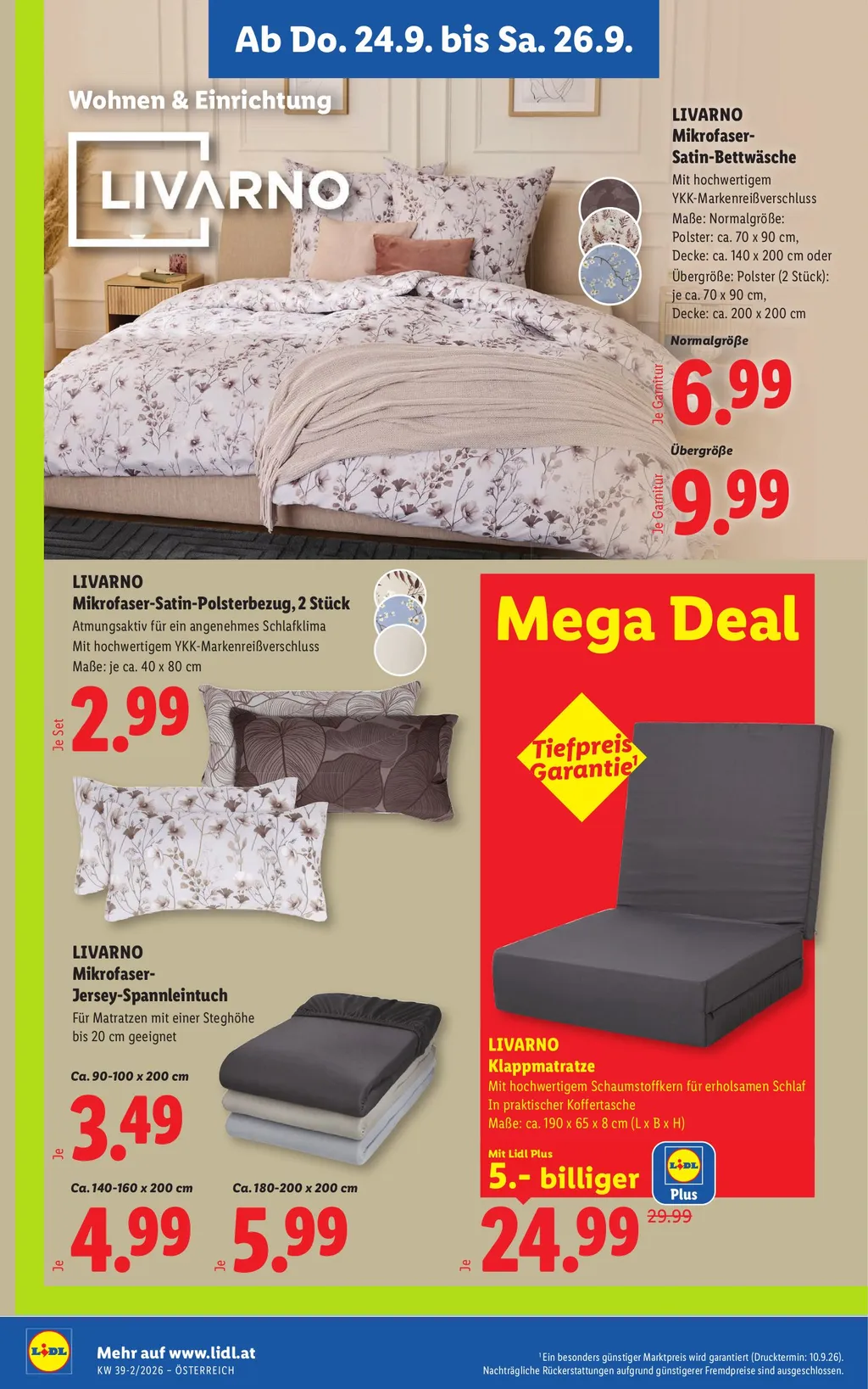 Lidl Flugblatt ab 24.09.2026 (Donnerstag)