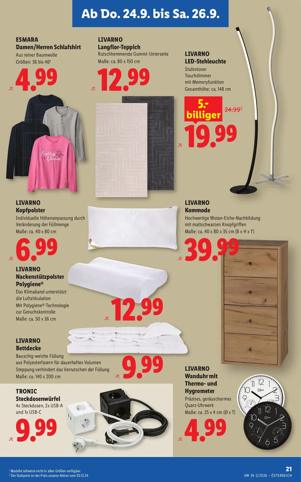 Lidl Flugblatt ab 24.09.2026 (Donnerstag)