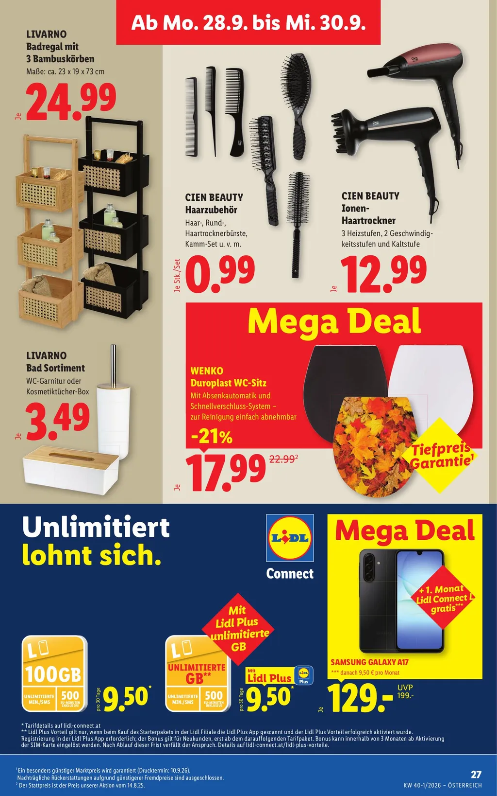 Lidl Flugblatt ab 24.09.2026 (Donnerstag)
