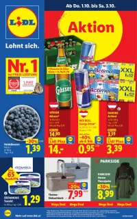 Lidl Flugblatt ab 01.10.2026 (Donnerstag)