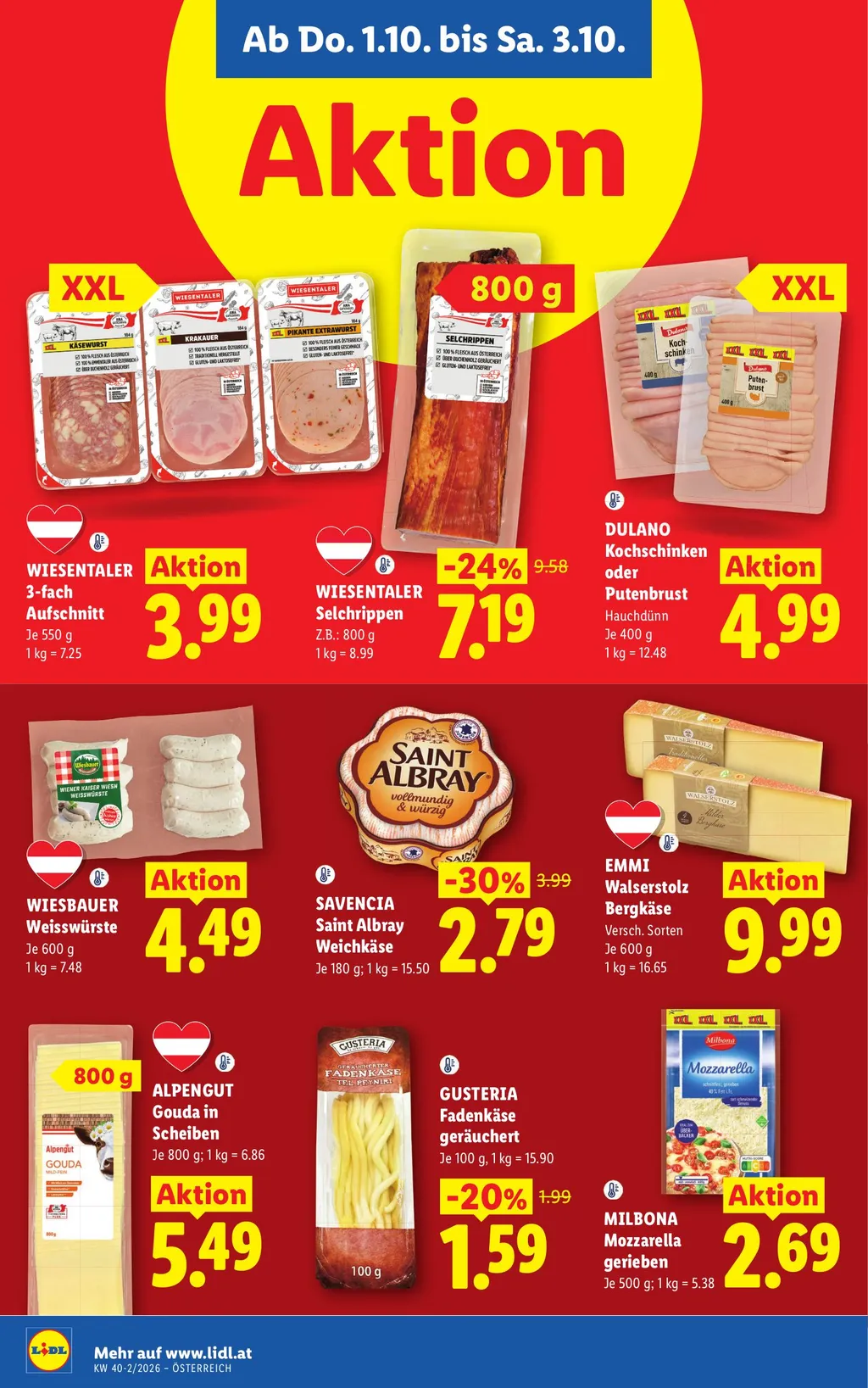 Lidl Flugblatt ab 01.10.2026 (Donnerstag)