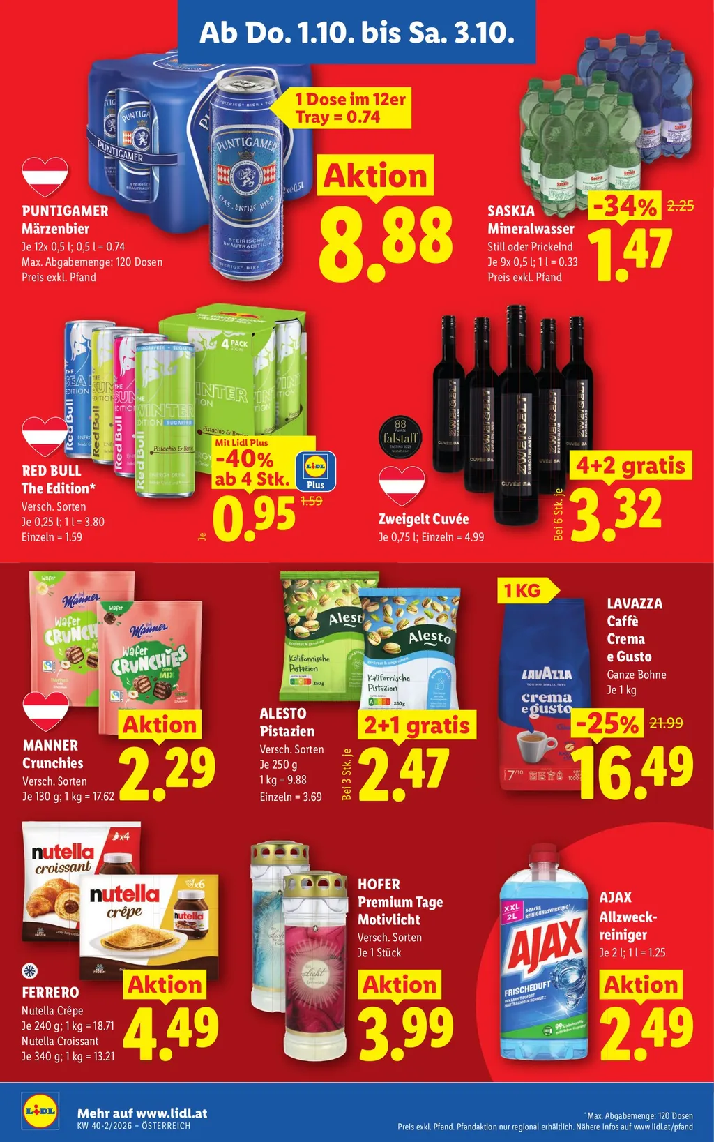 Lidl Flugblatt ab 01.10.2026 (Donnerstag)