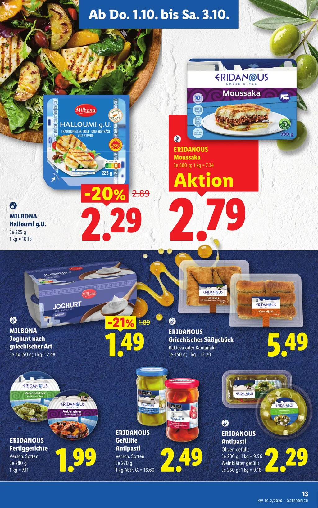 Lidl Flugblatt ab 01.10.2026 (Donnerstag)