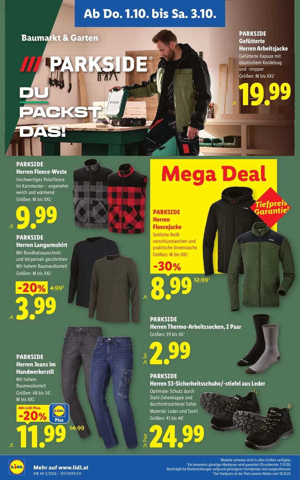 Lidl Flugblatt ab 01.10.2026 (Donnerstag)