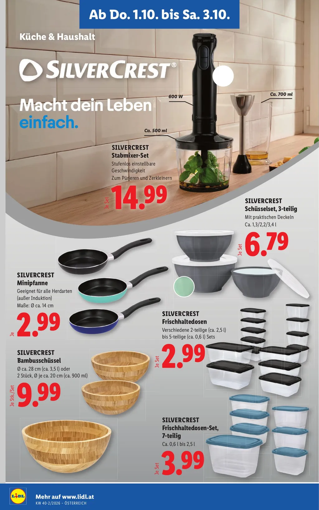 Lidl Flugblatt ab 01.10.2026 (Donnerstag)