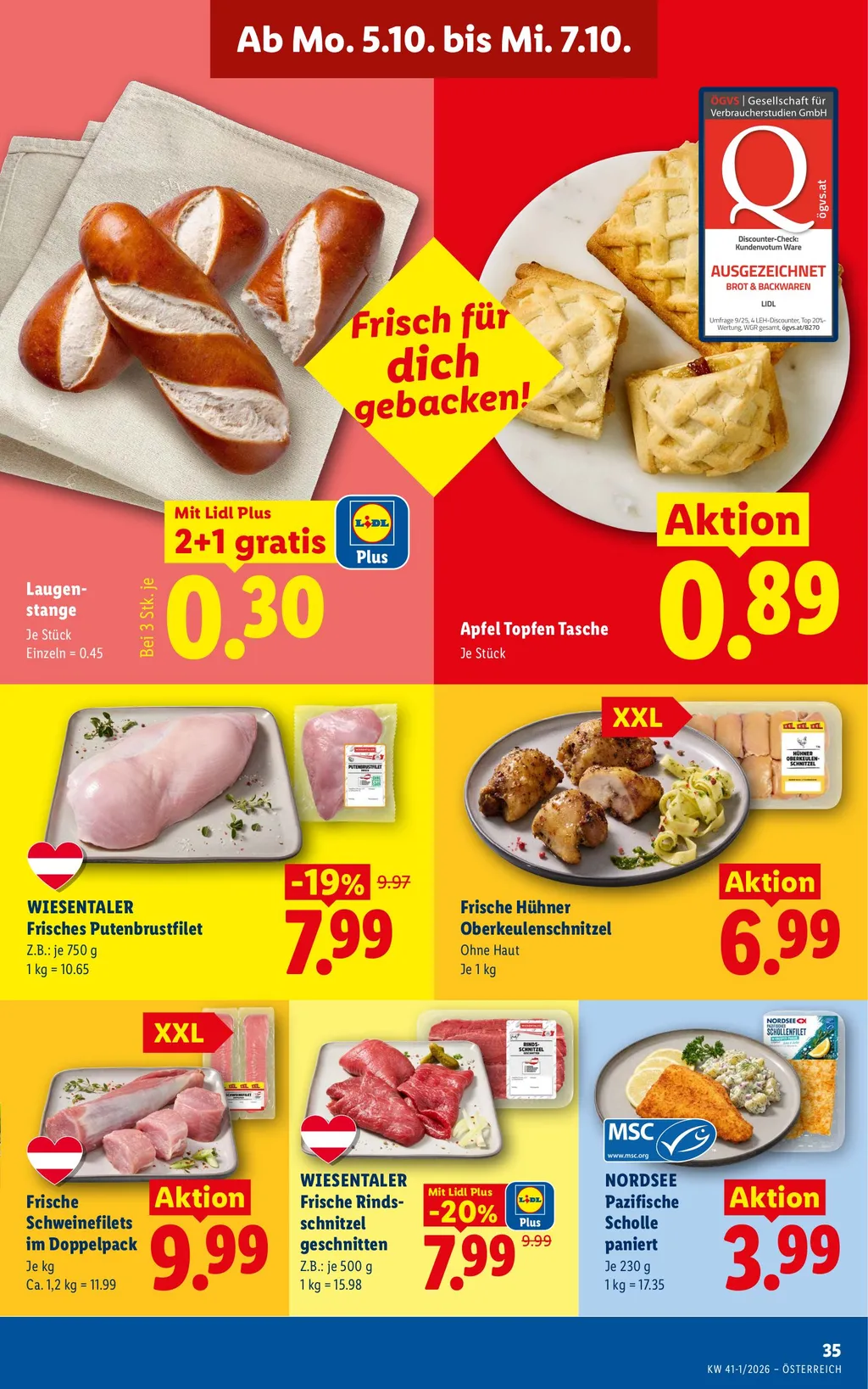 Lidl Flugblatt ab 01.10.2026 (Donnerstag)