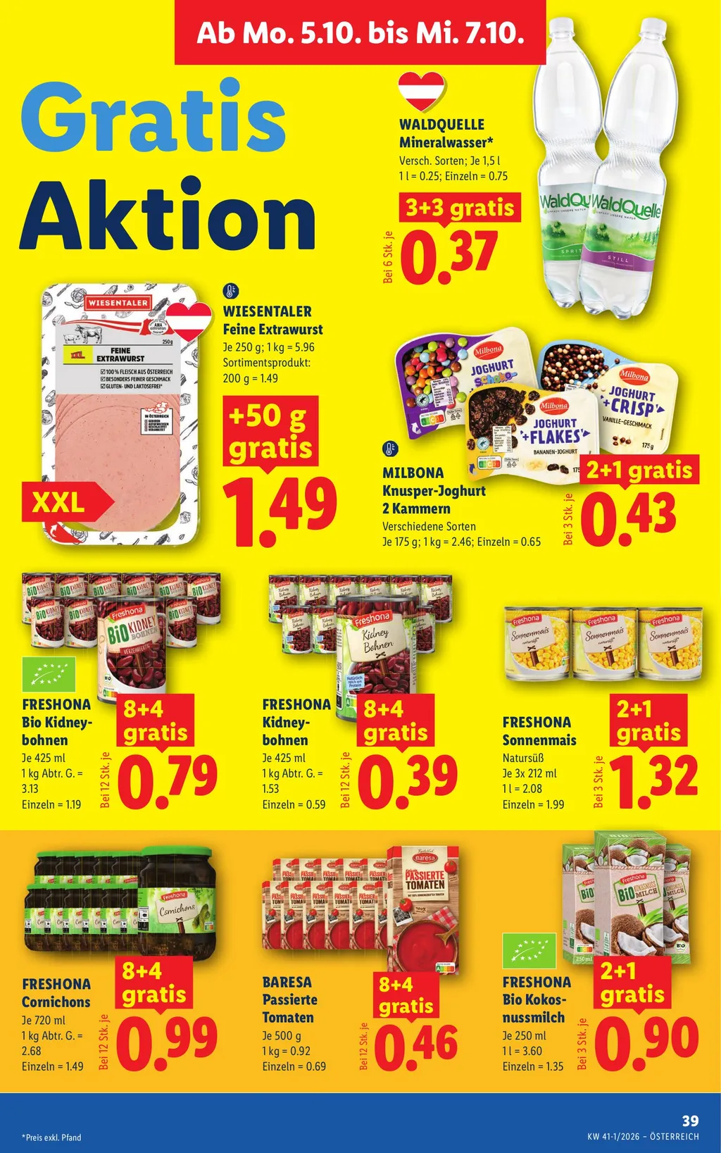 Lidl Flugblatt ab 01.10.2026 (Donnerstag)