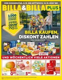Billa Flugblatt ab 08.10.2026 (Donnerstag)