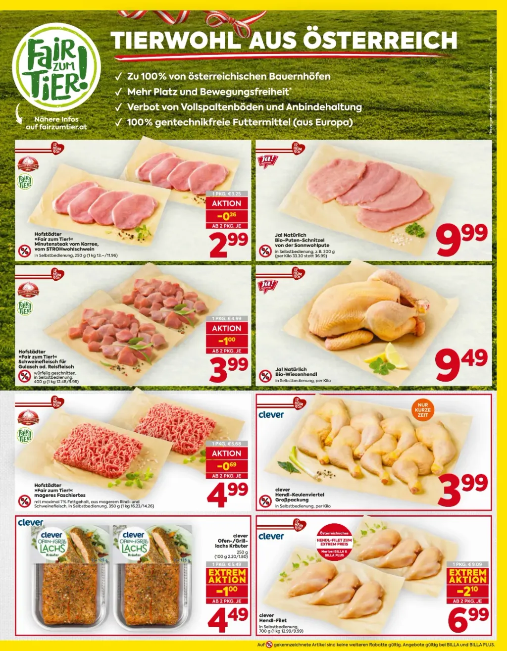 Billa Flugblatt ab 08.10.2026 (Donnerstag)