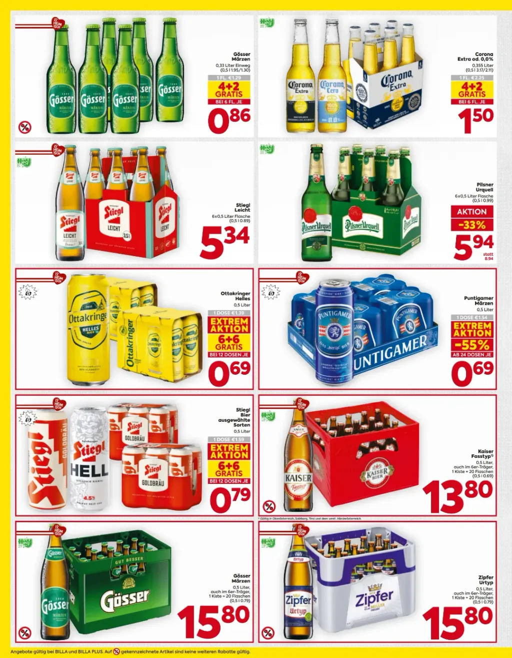 Billa Flugblatt ab 08.10.2026 (Donnerstag)