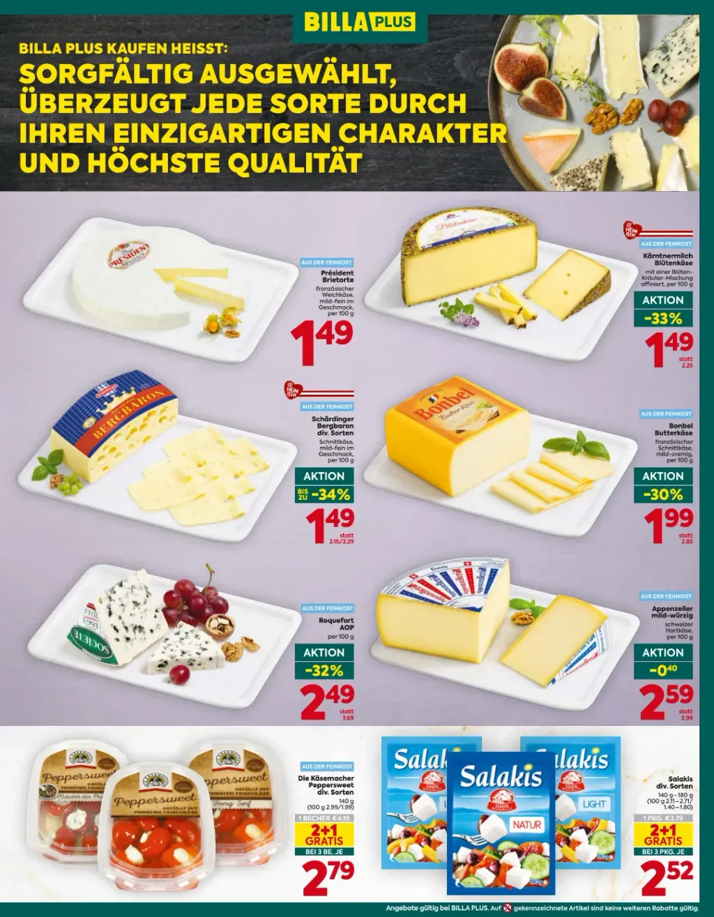 Billa Plus Flugblatt ab 08.10.2026 (Donnerstag)