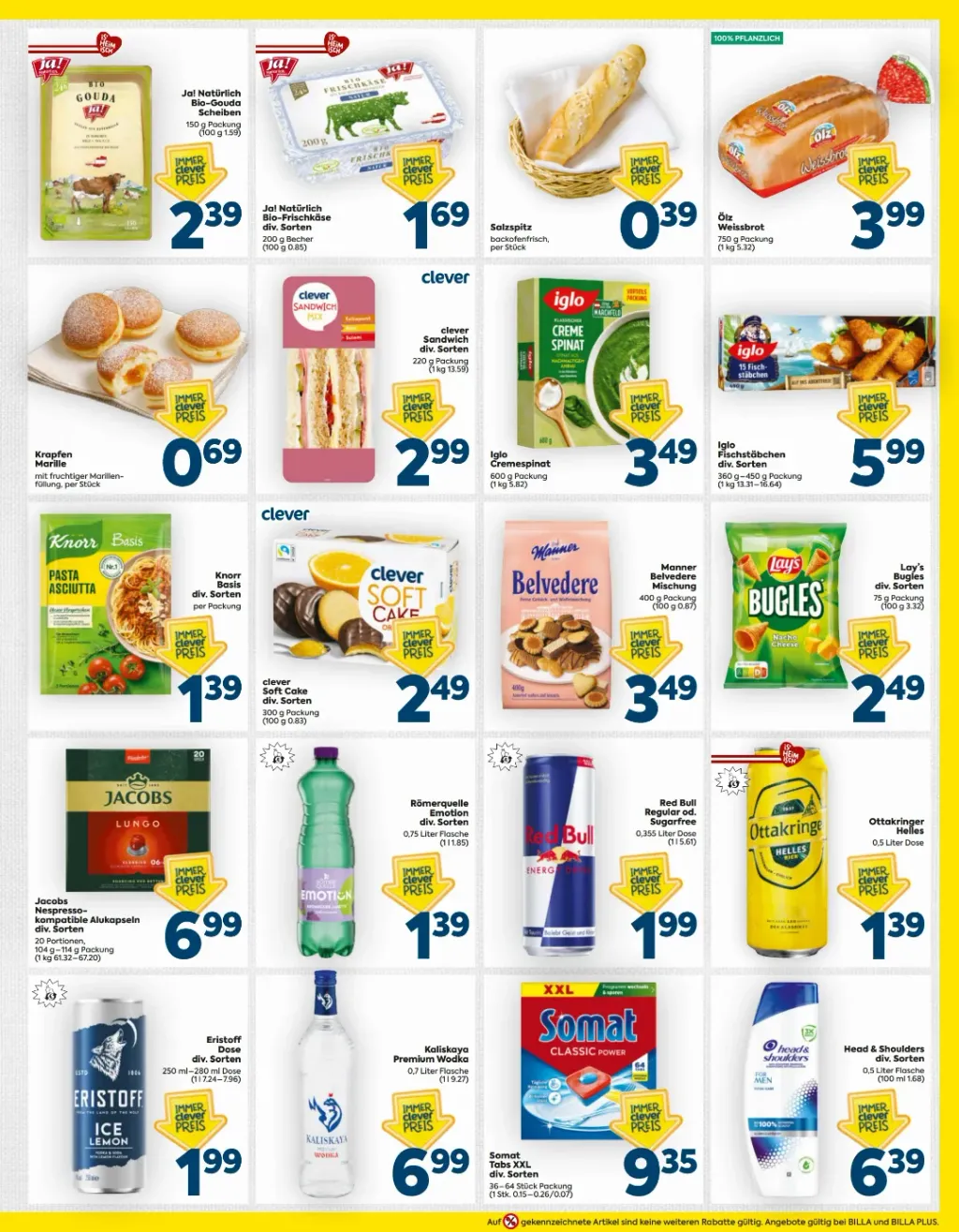 Billa Flugblatt ab 15.10.2026 (Donnerstag)