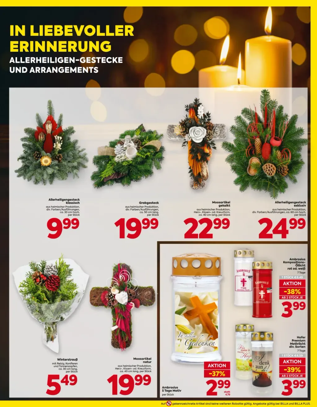 Billa Flugblatt ab 15.10.2026 (Donnerstag)