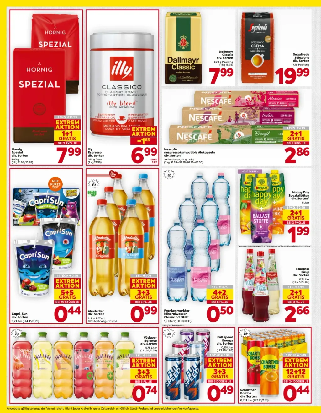 Billa Flugblatt ab 15.10.2026 (Donnerstag)