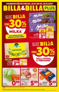 Billa Flugblatt ab 22.10.2026 (Donnerstag)