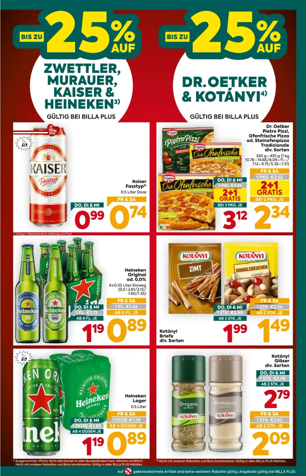 Billa Plus Flugblatt ab 22.10.2026 (Donnerstag)