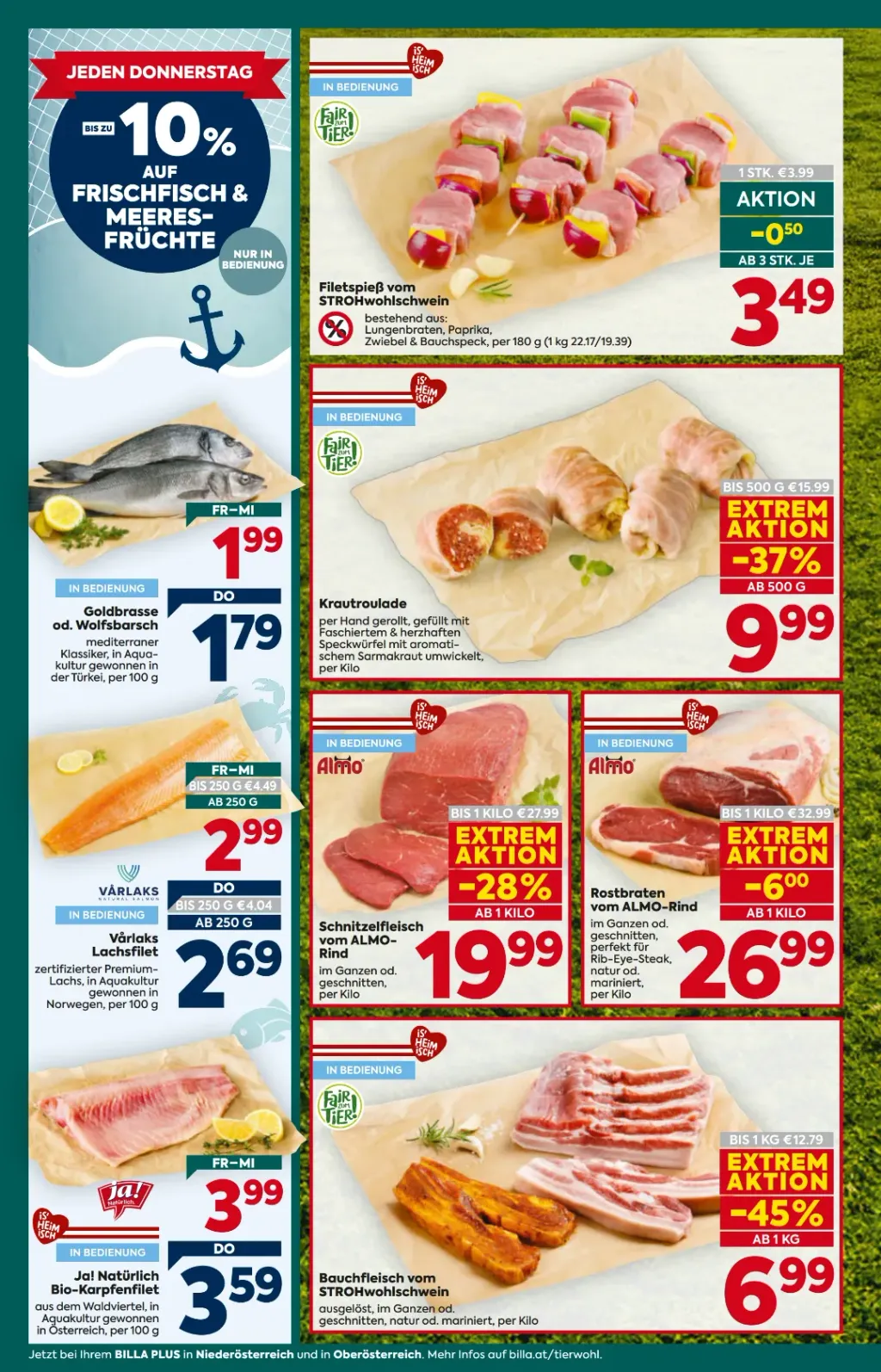 Billa Plus Flugblatt ab 22.10.2026 (Donnerstag)