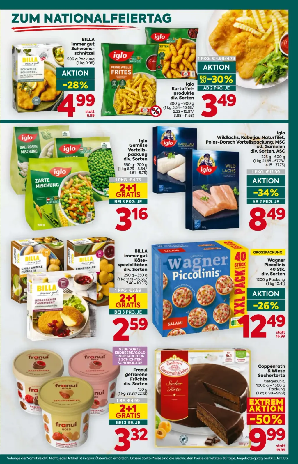 Billa Plus Flugblatt ab 22.10.2026 (Donnerstag)