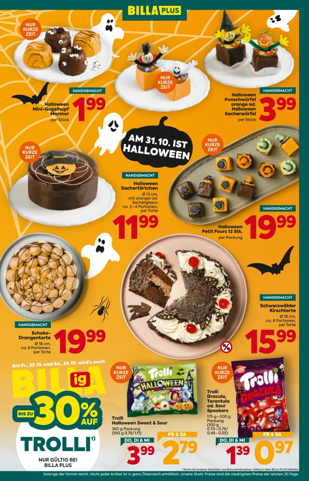 Billa Plus Flugblatt ab 22.10.2026 (Donnerstag)