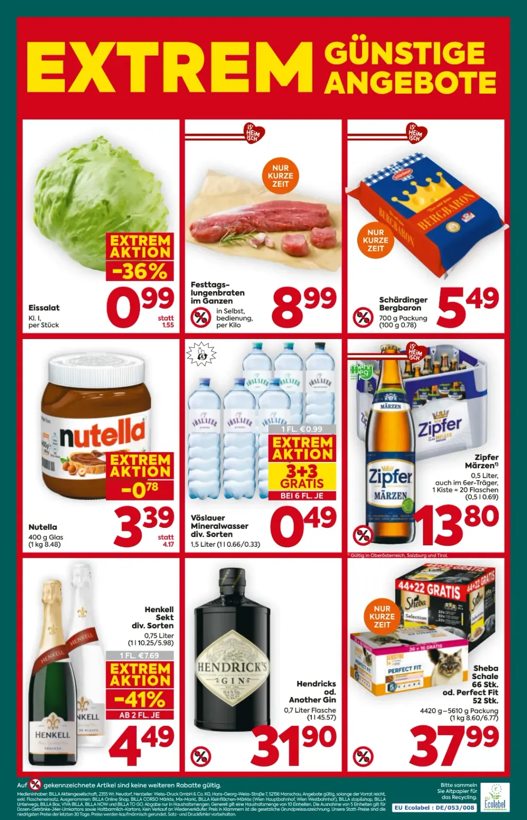 Billa Plus Flugblatt ab 22.10.2026 (Donnerstag)