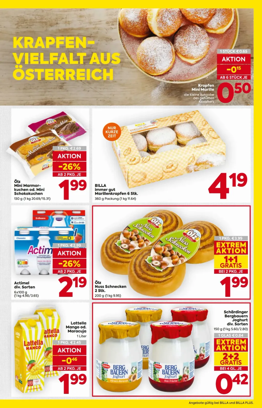 Billa Flugblatt ab 29.10.2026 (Donnerstag)