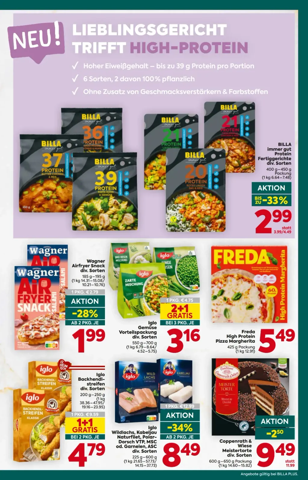 Billa Plus Flugblatt ab 29.10.2026 (Donnerstag)