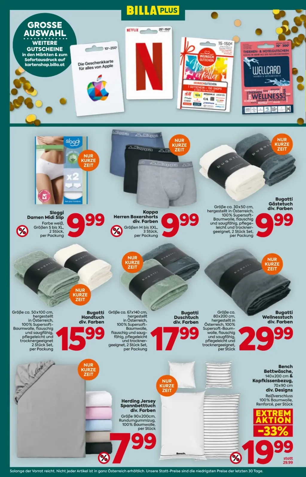 Billa Plus Flugblatt ab 29.10.2026 (Donnerstag)