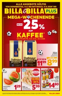 Billa Flugblatt ab 11.06.2026 (Donnerstag)