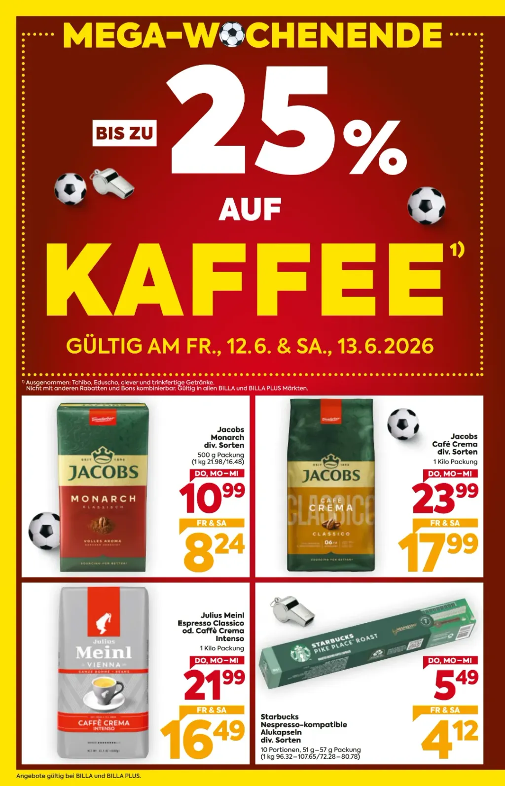 Billa Flugblatt ab 11.06.2026 (Donnerstag)