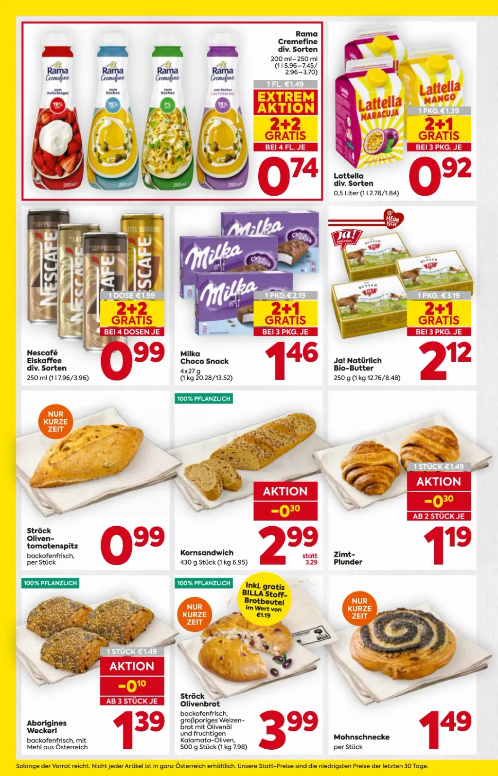 Billa Flugblatt ab 11.06.2026 (Donnerstag)