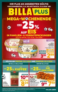 Billa Plus Flugblatt ab 11.06.2026 (Donnerstag)