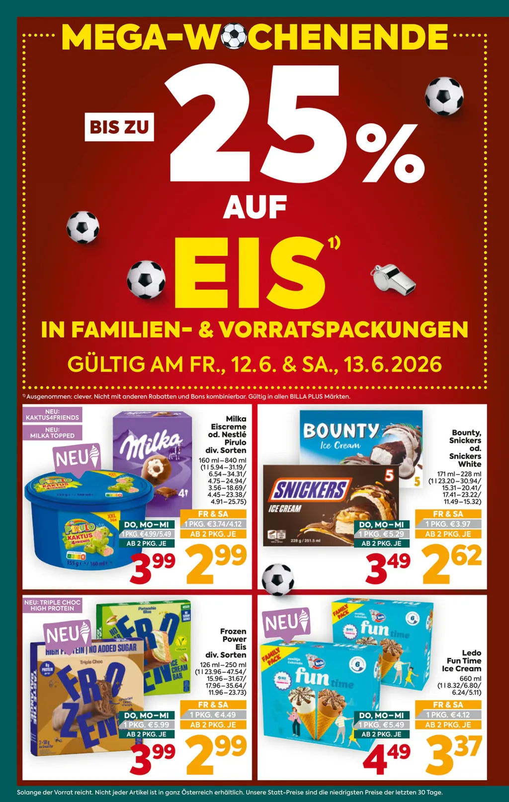 Billa Plus Flugblatt ab 11.06.2026 (Donnerstag)