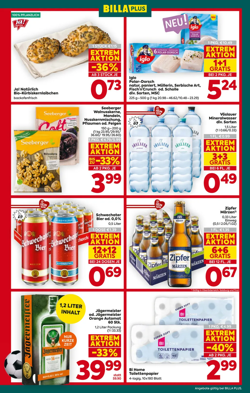 Billa Plus Flugblatt ab 11.06.2026 (Donnerstag)