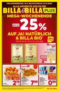 Billa Flugblatt ab 18.06.2026 (Donnerstag)