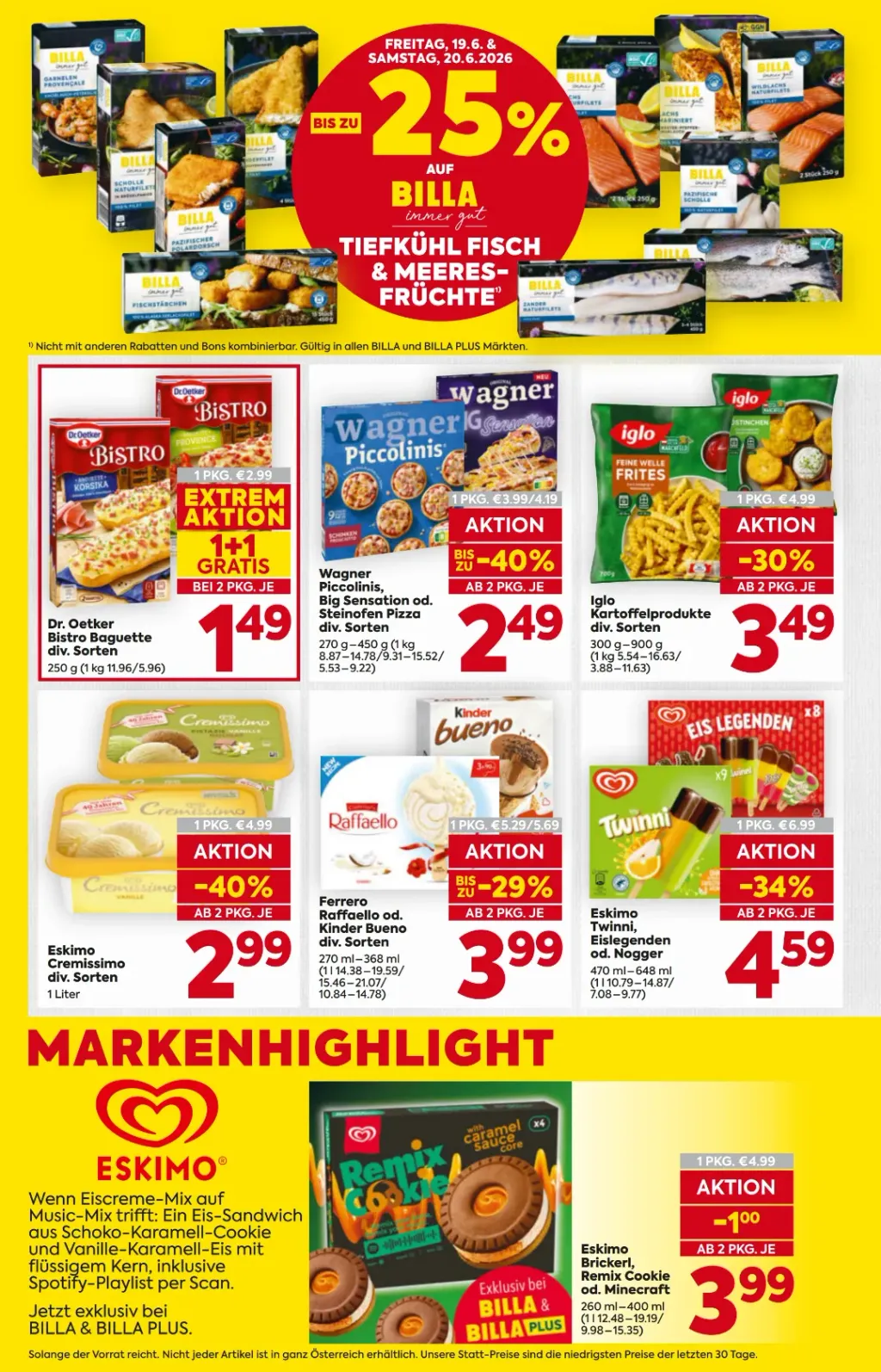 Billa Flugblatt ab 18.06.2026 (Donnerstag)