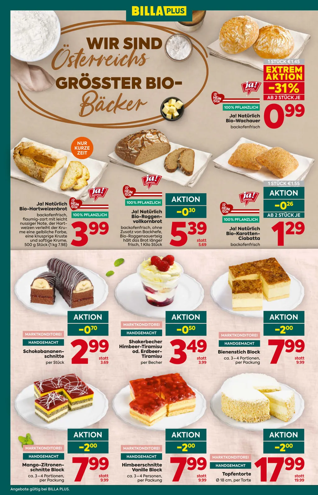 Billa Plus Flugblatt ab 25.06.2026 (Donnerstag)