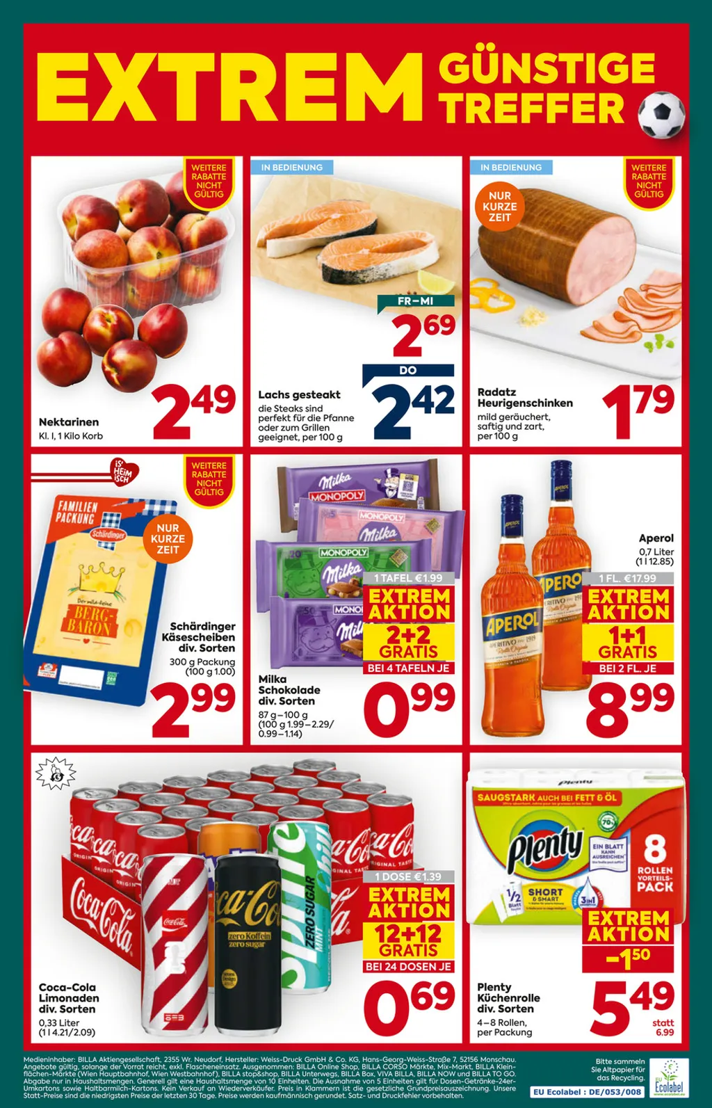 Billa Plus Flugblatt ab 25.06.2026 (Donnerstag)
