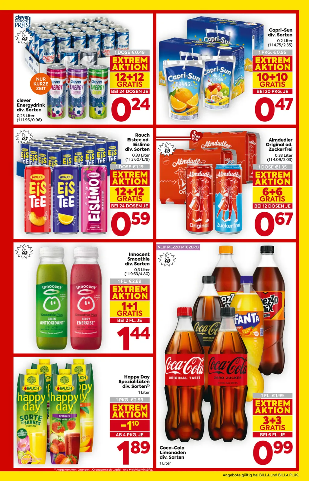 Billa Flugblatt ab 01.07.2026 (Mittwoch)