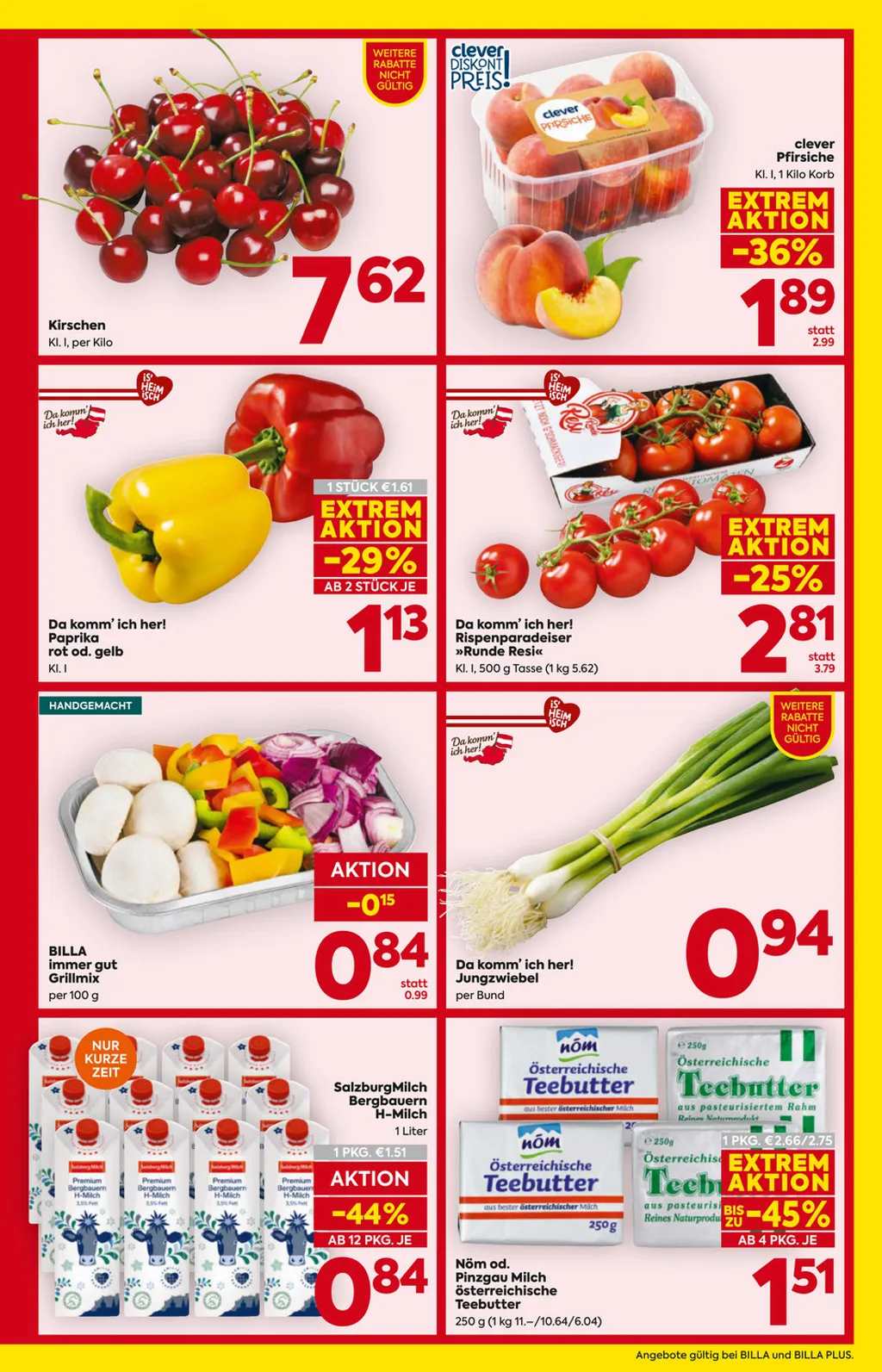 Billa Flugblatt ab 01.07.2026 (Mittwoch)