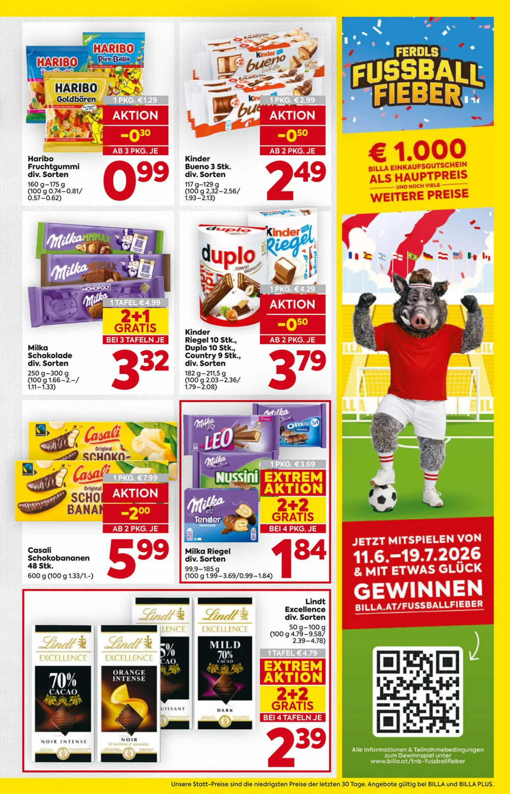 Billa Flugblatt ab 01.07.2026 (Mittwoch)