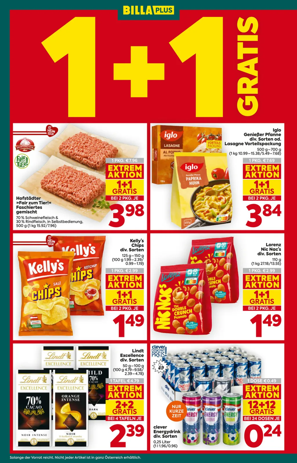 Billa Plus Flugblatt ab 01.07.2026 (Mittwoch)