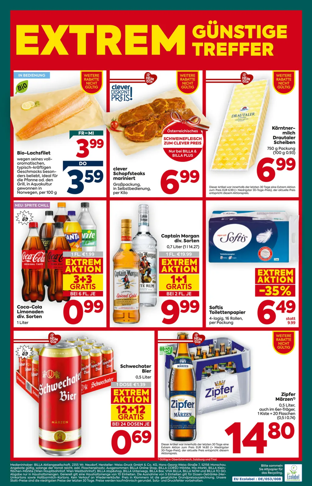 Billa Plus Flugblatt ab 01.07.2026 (Mittwoch)
