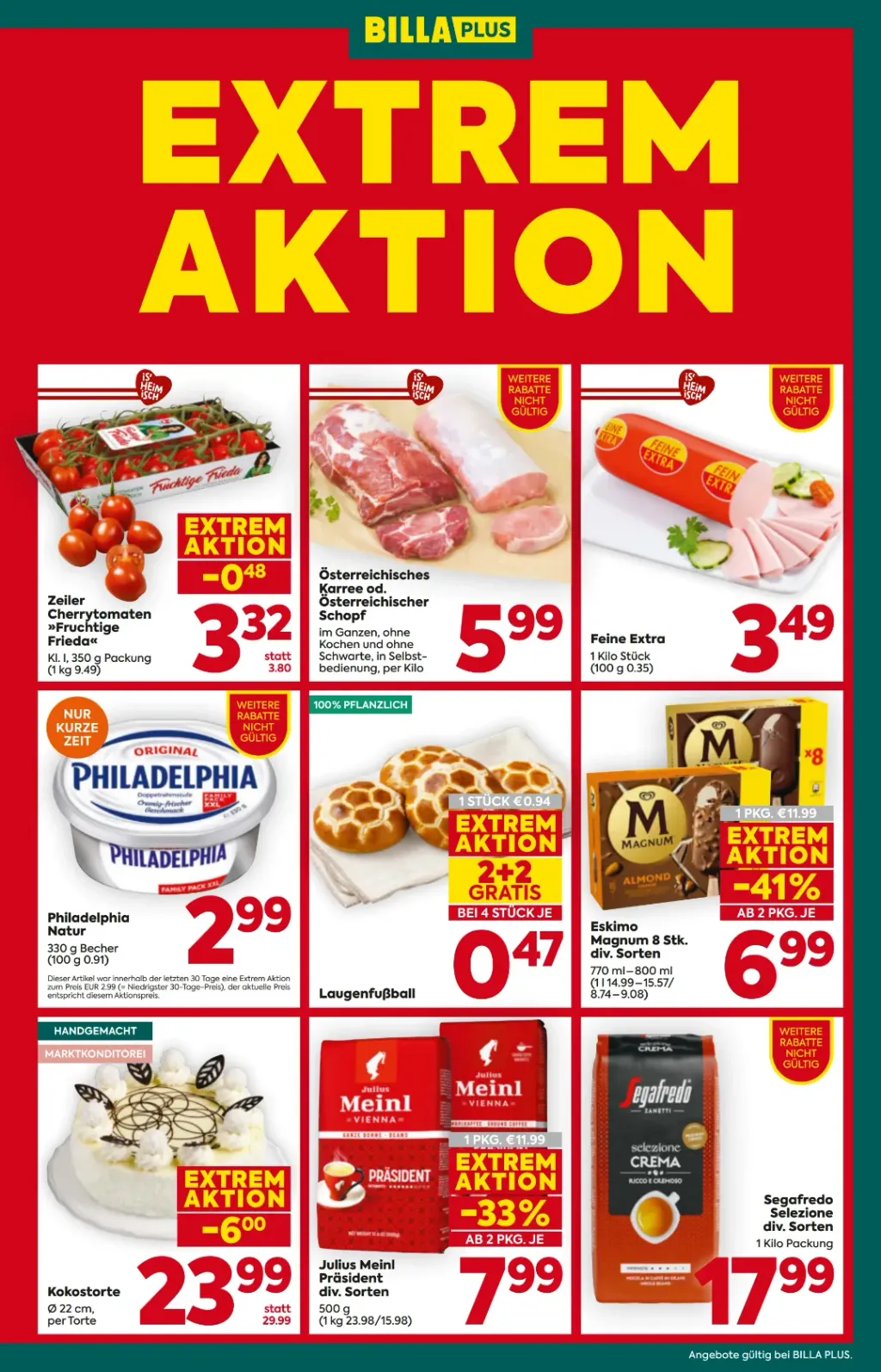 Billa Plus Flugblatt ab 09.07.2026 (Donnerstag)