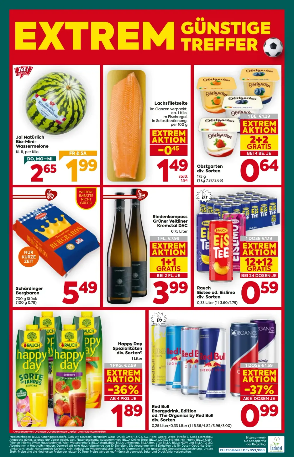 Billa Plus Flugblatt ab 09.07.2026 (Donnerstag)