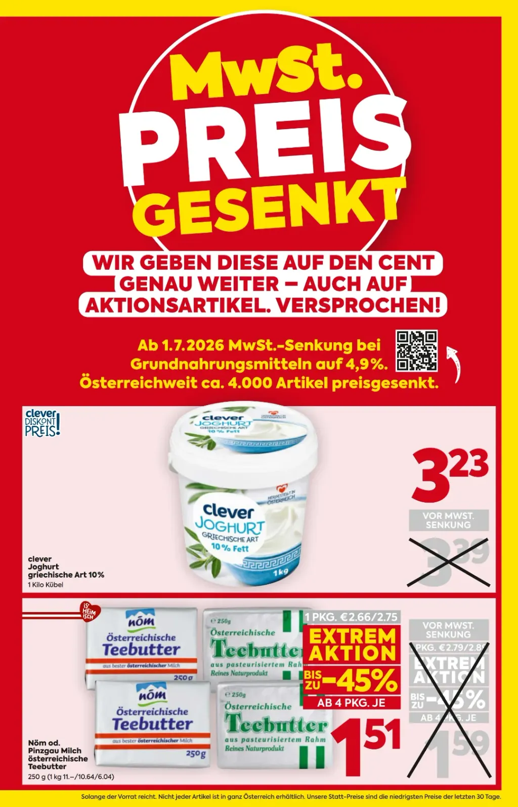 Billa Flugblatt ab 09.07.2026 (Donnerstag)