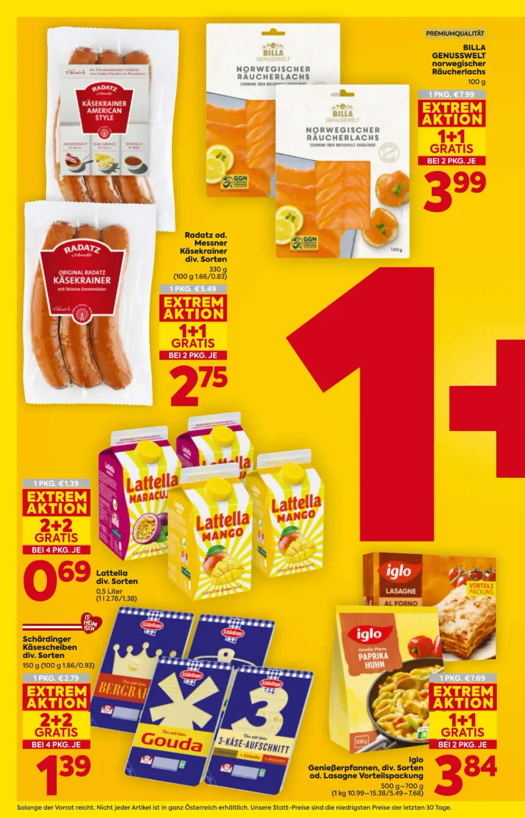 Billa Flugblatt ab 09.07.2026 (Donnerstag)