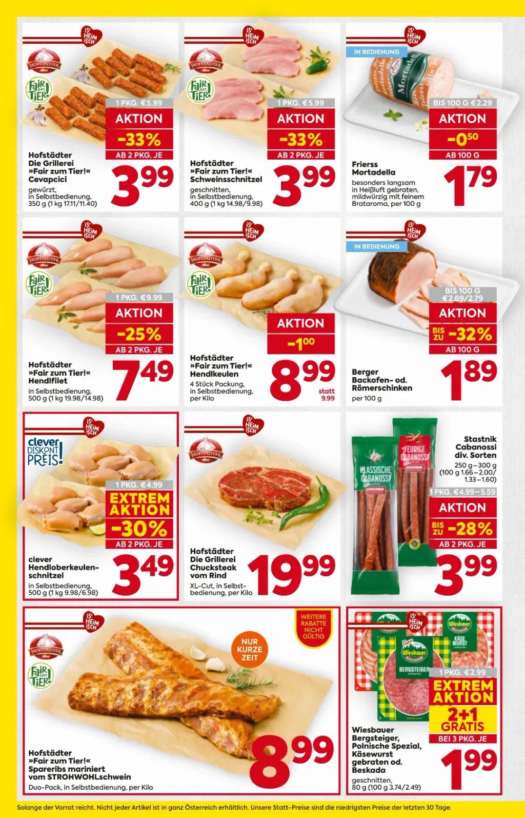 Billa Flugblatt ab 09.07.2026 (Donnerstag)