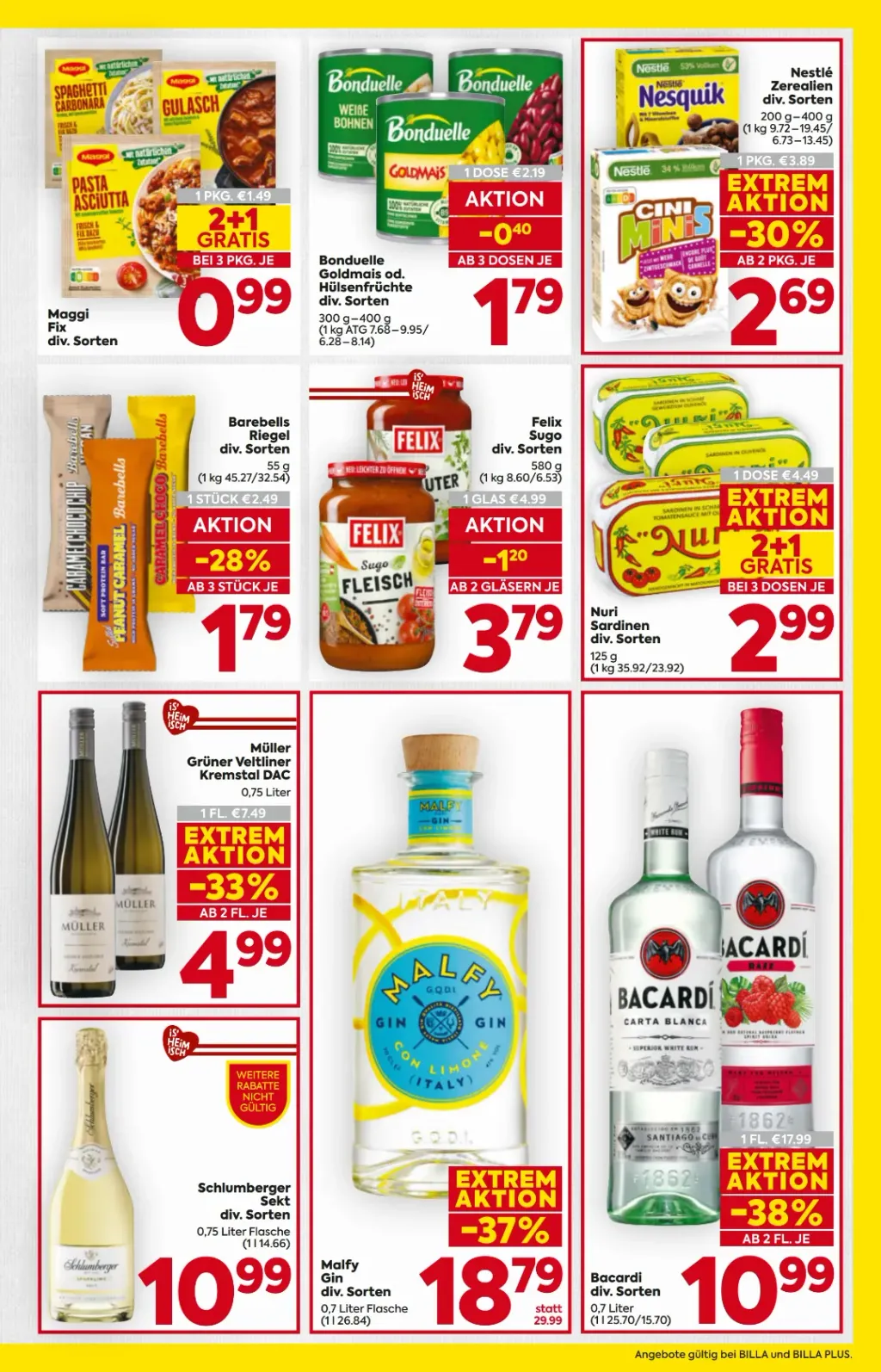 Billa Flugblatt ab 09.07.2026 (Donnerstag)
