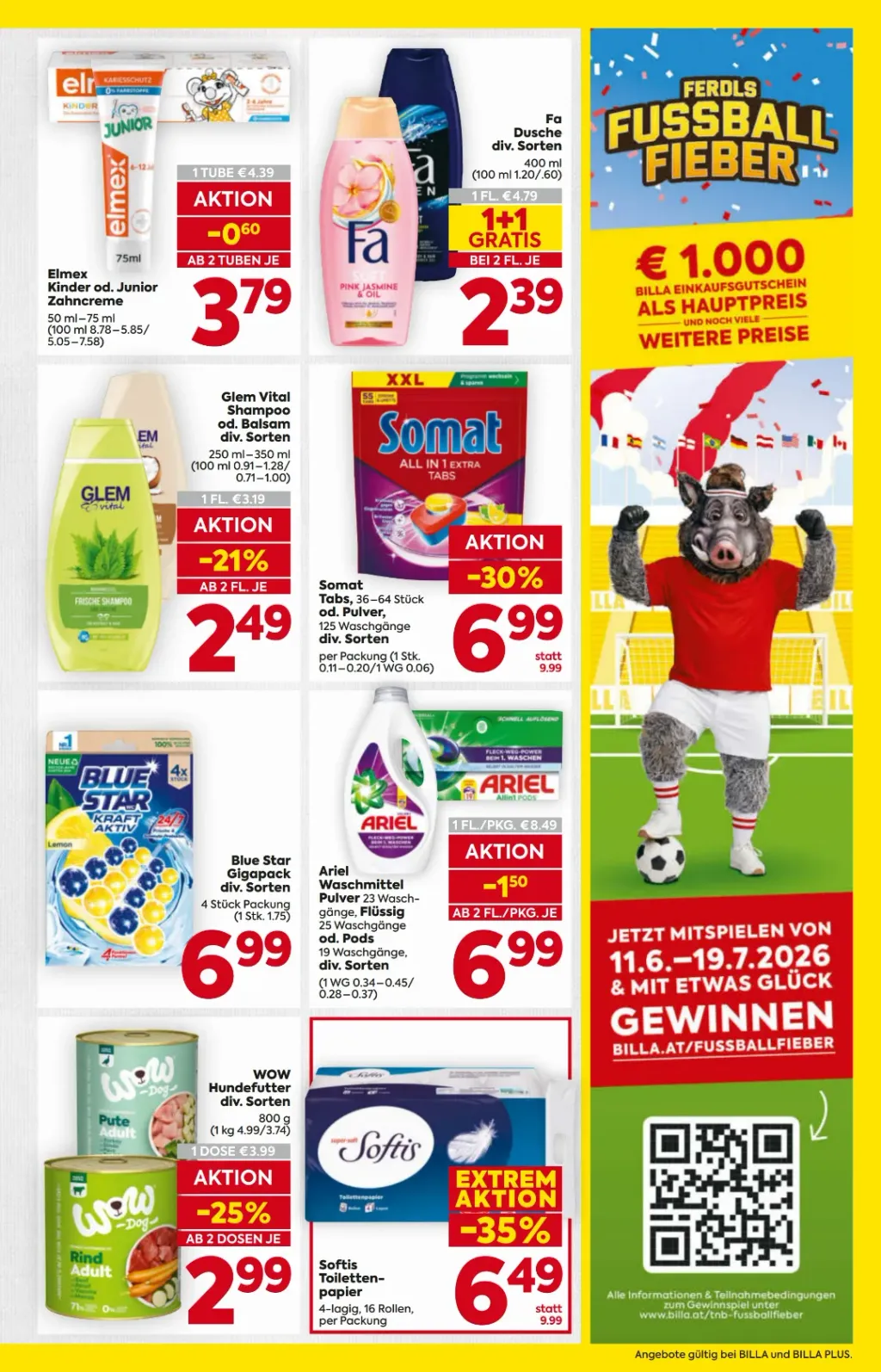 Billa Flugblatt ab 09.07.2026 (Donnerstag)